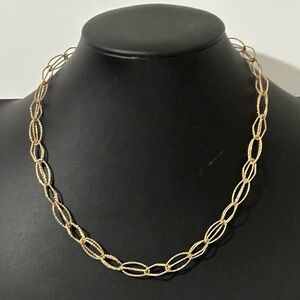 Anne Klein vintage gold tone dainty necklace